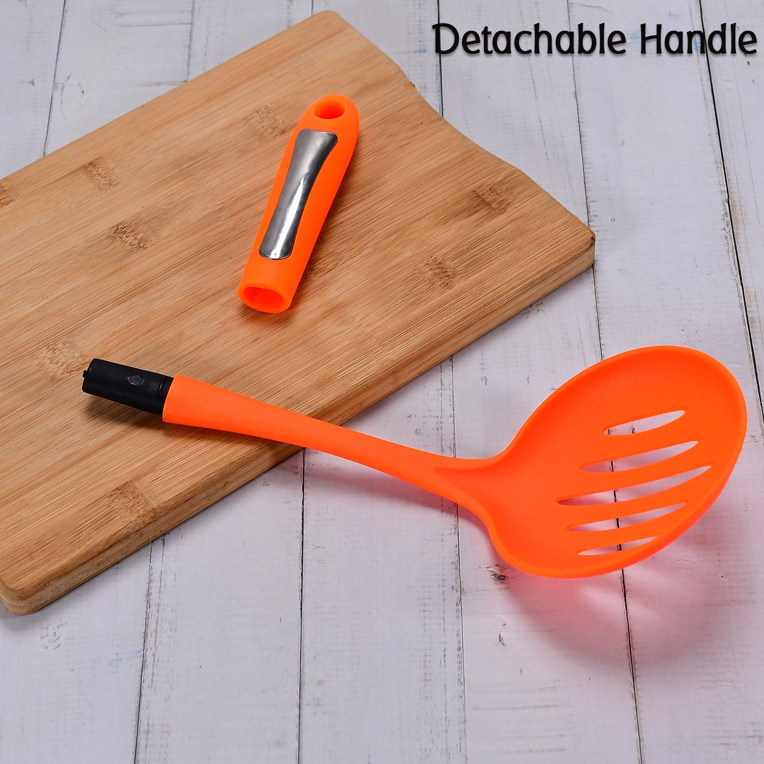 2256 35cm Cooking Shovels Vegetable Colander Scoop Nylon Spoon Large Colander Soup Filter Kitchen Tools DeoDap 2256 35cm Cooking Shovels Vegetable Colander Scoop Nylon Spoon Large Colander Soup Filter Kitchen Tools DeoDap